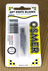 Osmer Blades Hobby Knife Replacement PK10 (Each)