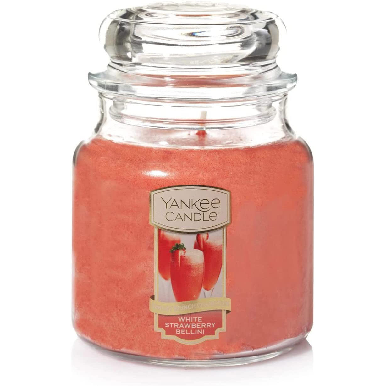 Yankee Candle Classic Medium Jar White Strawberry Bellini (Each)