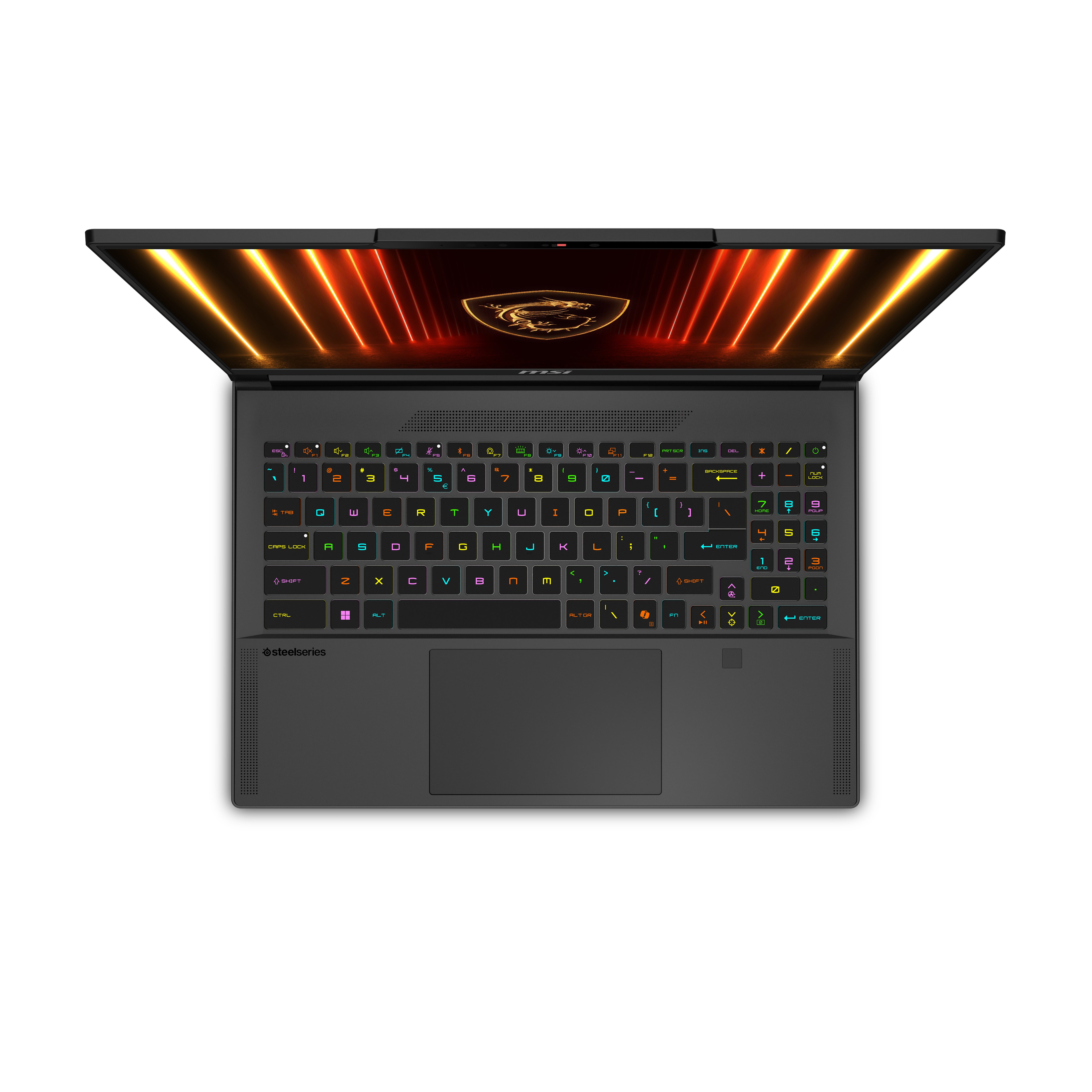 MSI Stealth A16 AI+ A3XWHG-048AU AMD Ryzen AI 9 370 Laptop 40.6 cm (16") Quad HD+ 32 GB LPDDR5x-SDRAM 2 TB SSD NVIDIA GeForce RTX 5070 Ti Wi-Fi 7 (802.11be) Windows 11 Pro Black