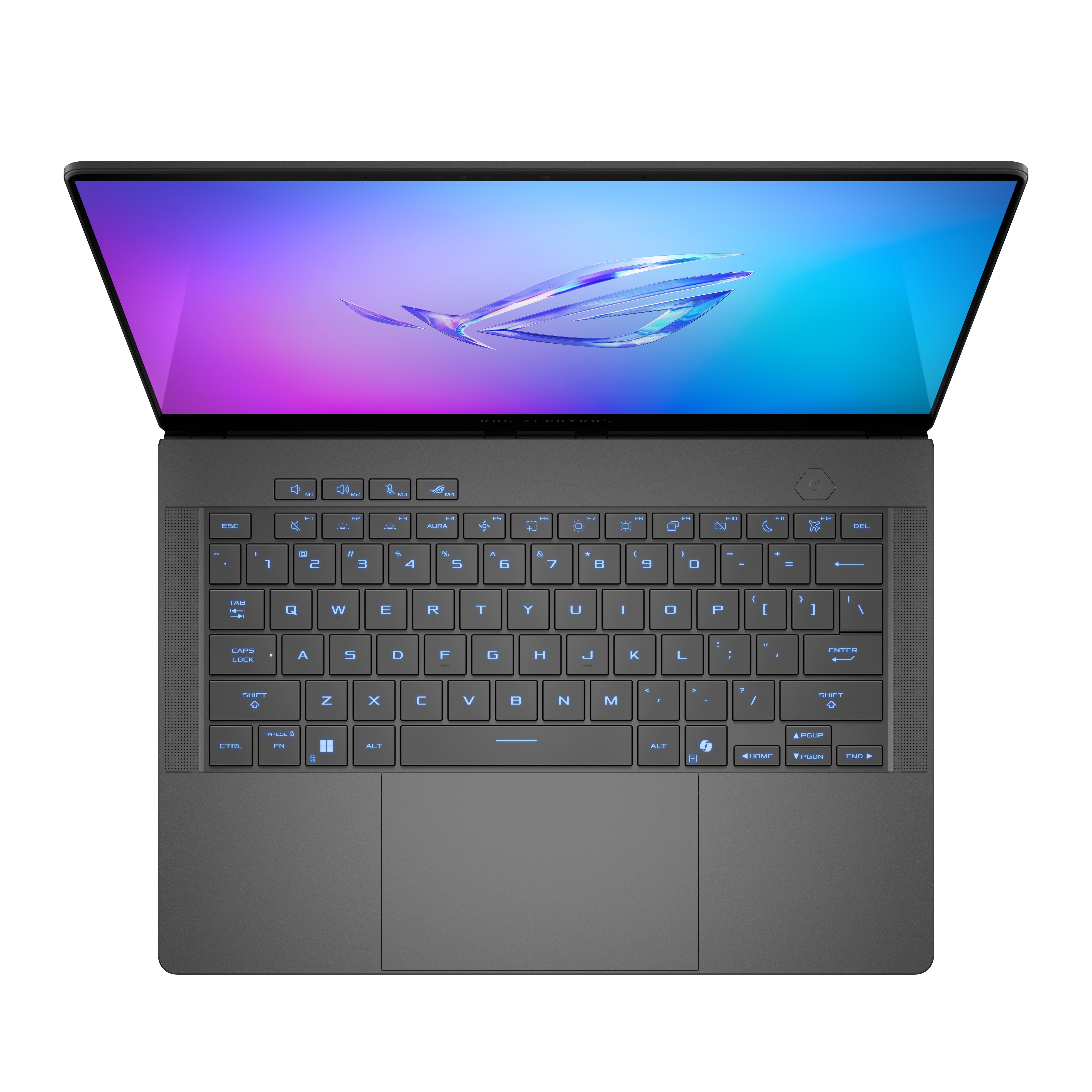 ASUS ROG Zephyrus G14 GA403WW-QS111X laptop AMD Ryzen AI 9 HX 370 35.6 cm (14") 3K 32 GB LPDDR5x-SDRAM 2 TB SSD NVIDIA GeForce RTX 5080 Wi-Fi 7 (802.11be) Windows 11 Pro Black, Grey