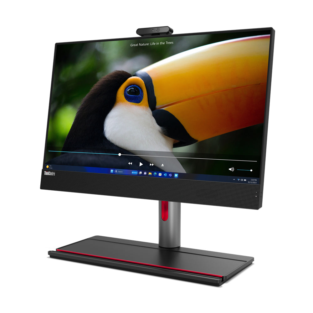 Lenovo ThinkCentre M90a Intel® Core™ i5 i5-14500 60.5 cm (23.8") 1920 x 1080 pixels Touchscreen All-in-One PC 16 GB DDR5-SDRAM 512 GB SSD Windows 11 Pro Wi-Fi 6 (802.11ax) Black