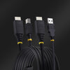 StarTech.com 10ft (3m) HDMI and USB 5Gbps KVM Cable, 4K 60Hz, HDMI 2.0 and USB Combo Cable for KVM Switches