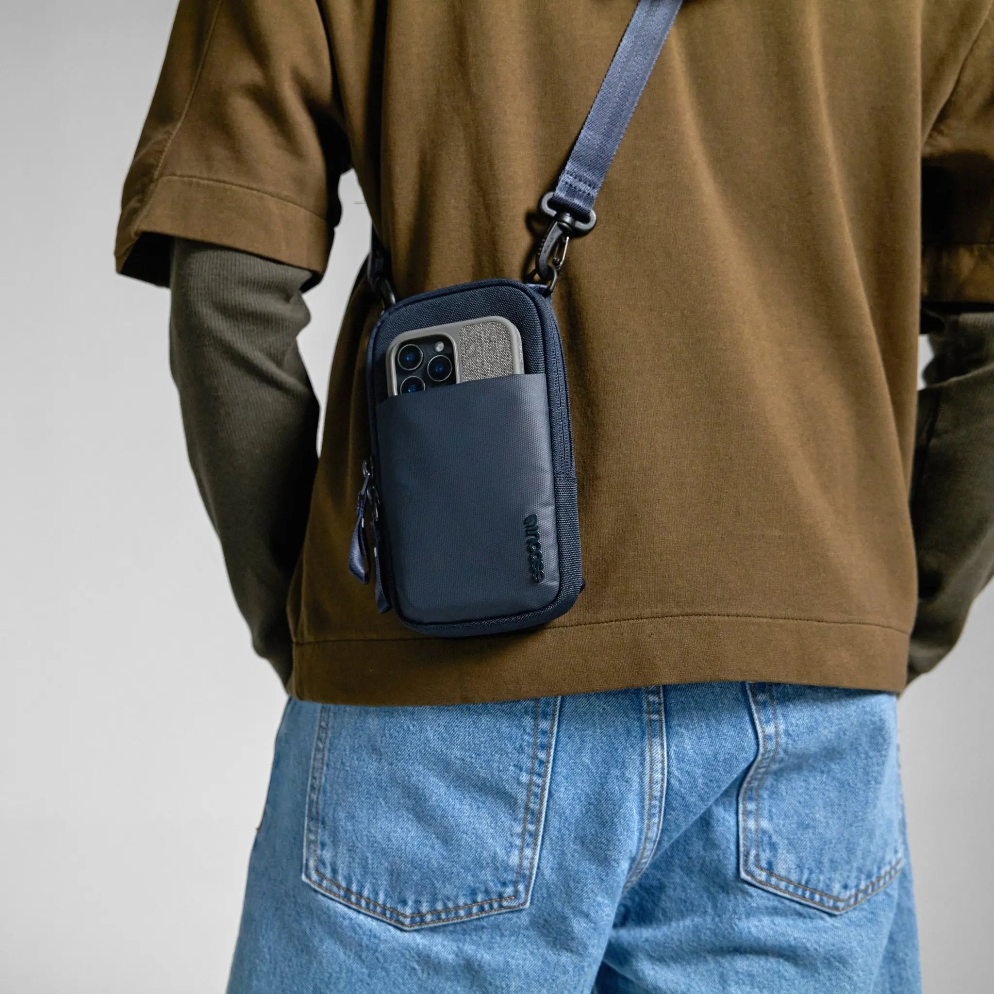 Incase Designed by Microsoft Handbags & Shoulder Bags Recycled polyester Navy Boy Cross body bag