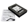 StarTech.com 2.5Ã¢â‚¬Â to 3.5Ã¢â‚¬Â SATA Aluminum Hard Drive Adapter Enclosure with SSD / HDD Height up to 12.5mm