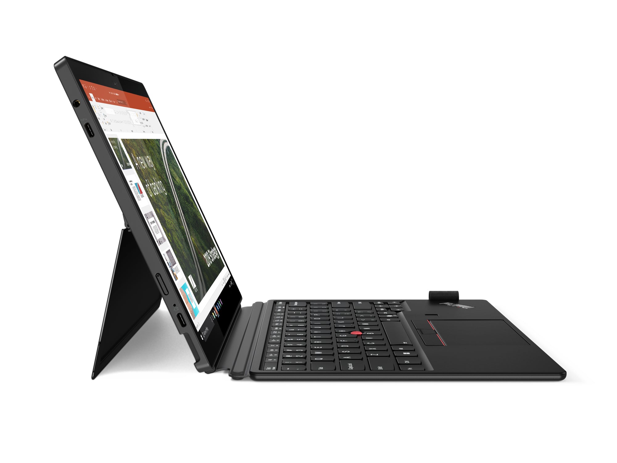 Lenovo ThinkPad X12 Detachable Gen 2 Intel Core Ultra 7 164U Hybrid (2-in-1) 31.2 cm (12.3") Touchscreen Full HD+ 16 GB LPDDR5x-SDRAM 512 GB SSD Wi-Fi 6E (802.11ax) Windows 11 Pro English Black