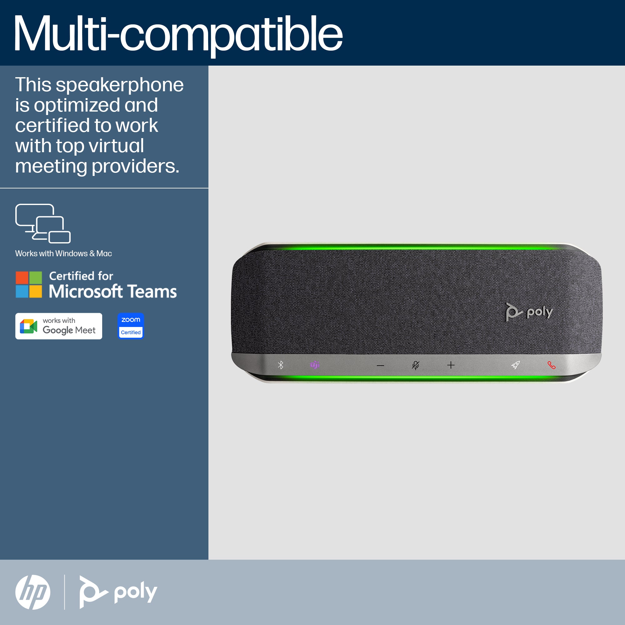 Poly Sync 40 Microsoft Teams Certified Speakerphone
