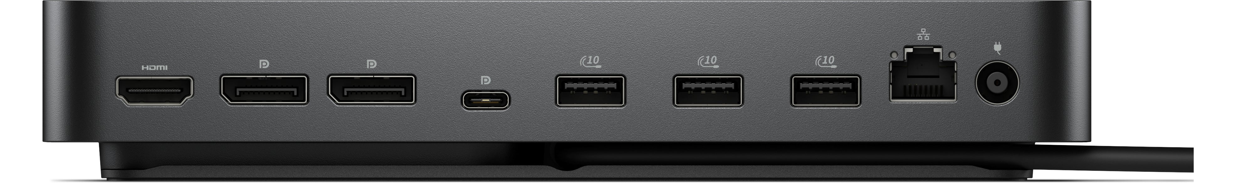 DELL SD25 Wired USB 3.2 Gen 2 (3.1 Gen 2) Type-C Black