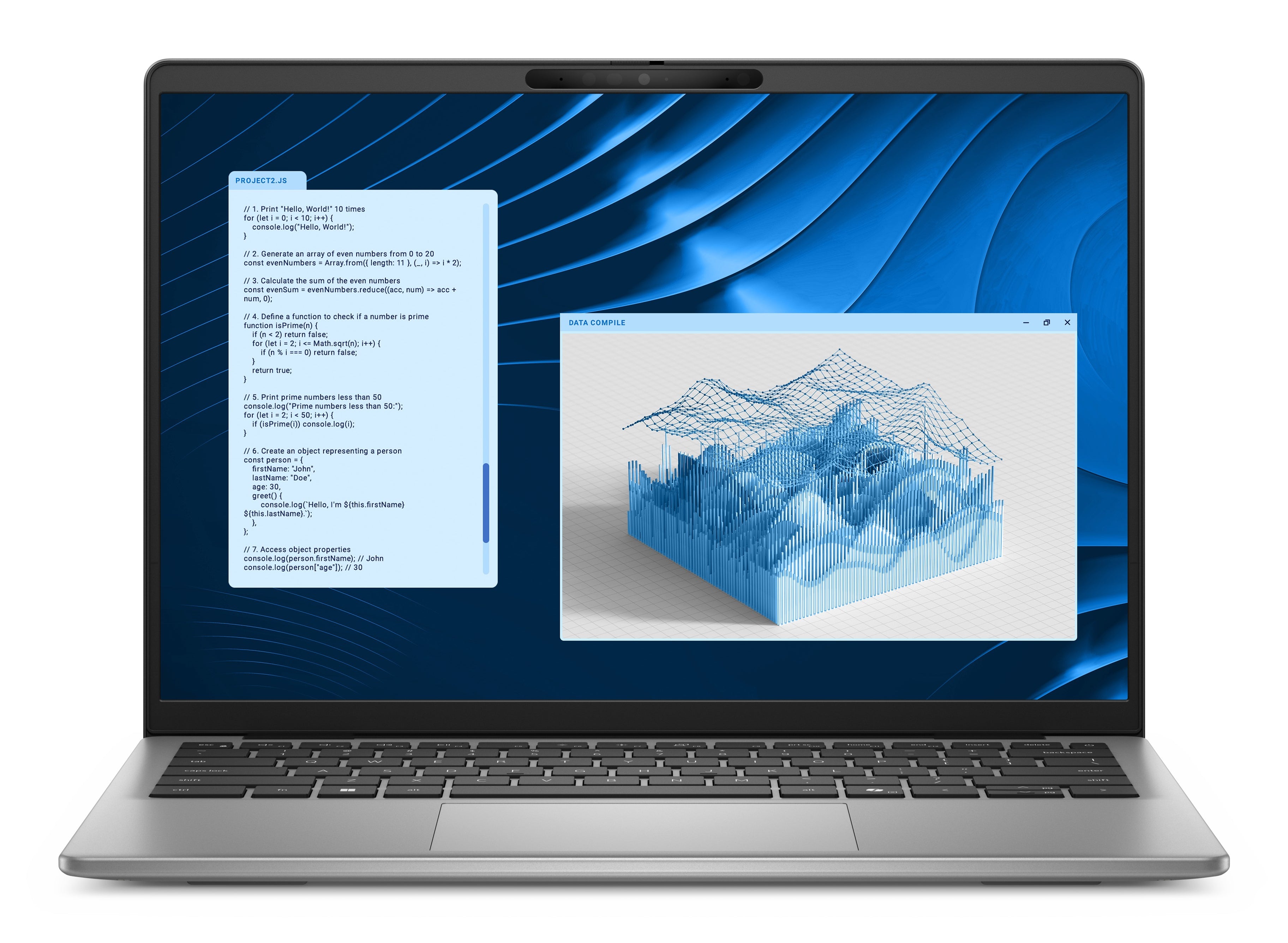 DELL Latitude 5455 Copilot+ PC Qualcomm Snapdragon X1P-42-100 Laptop 35.6 cm (14") Full HD+ 16 GB LPDDR5x-SDRAM 1 TB SSD Wi-Fi 7 (802.11be) Windows 11 Pro Grey