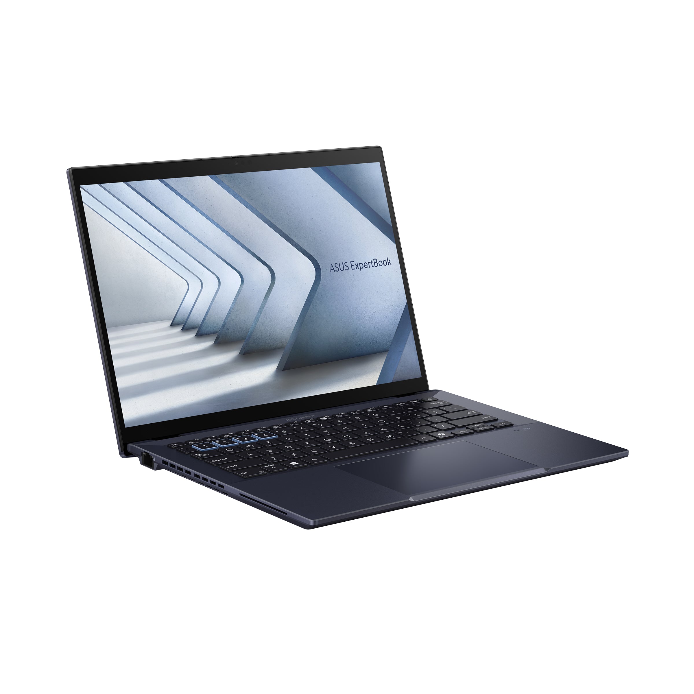 ASUS ExpertBook B5 B5404CMA-Q60532X laptop Intel Core Ultra 7 155U 35.6 cm (14") Touchscreen WUXGA 16 GB DDR5-SDRAM 512 GB SSD Wi-Fi 6E (802.11ax) Windows 11 Pro Black