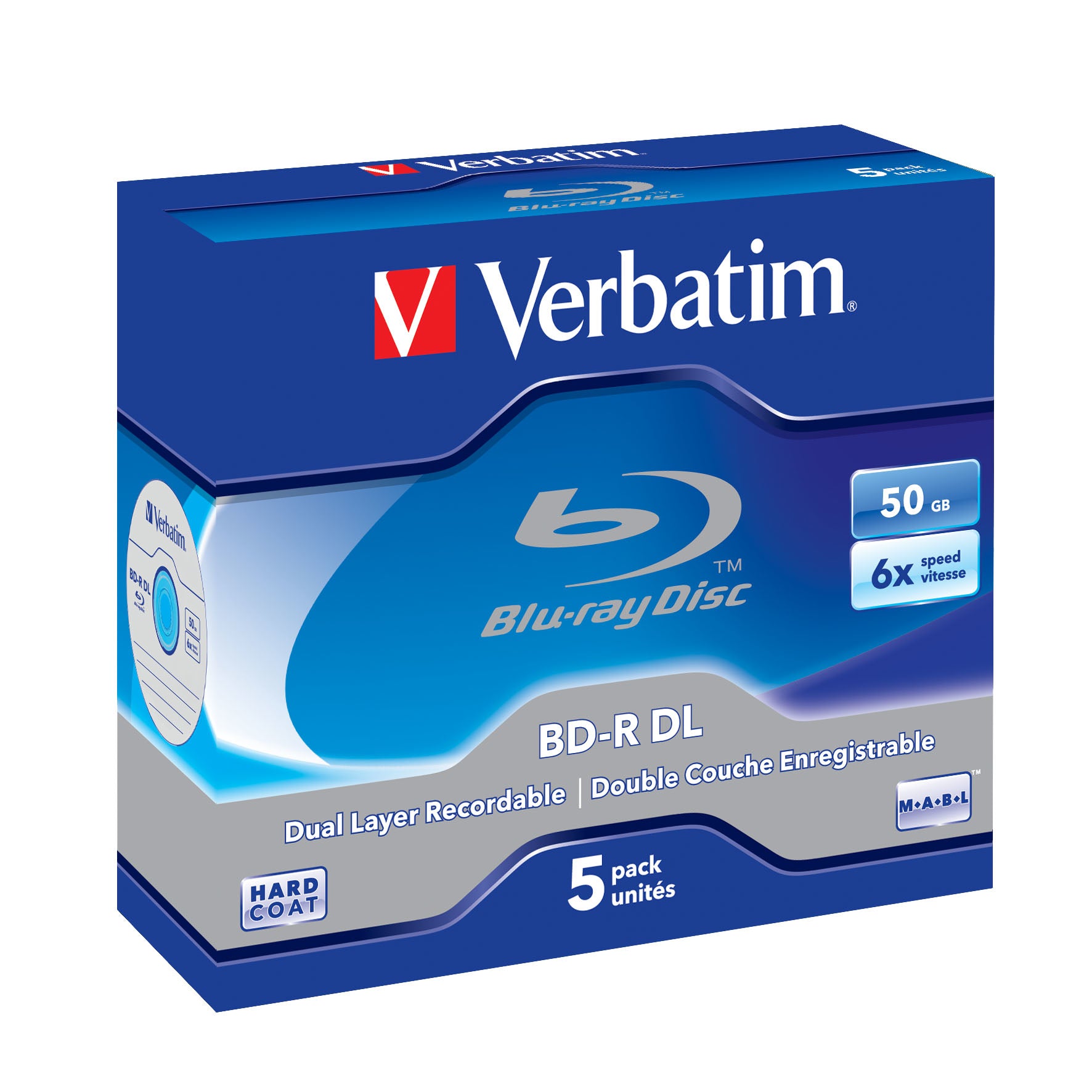 BD-R DL 50GB 5pk JC 6x