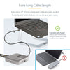 StarTech.com USB C Docking Station, Dual 4K 60Hz HDMI compatible with Macbook Pro (M1/M2/M3/M4) and Windows, USB-A/USB-C 10Gbps Hub, 100W Power Delivery, GbE, SD, 22in/56cm Cable