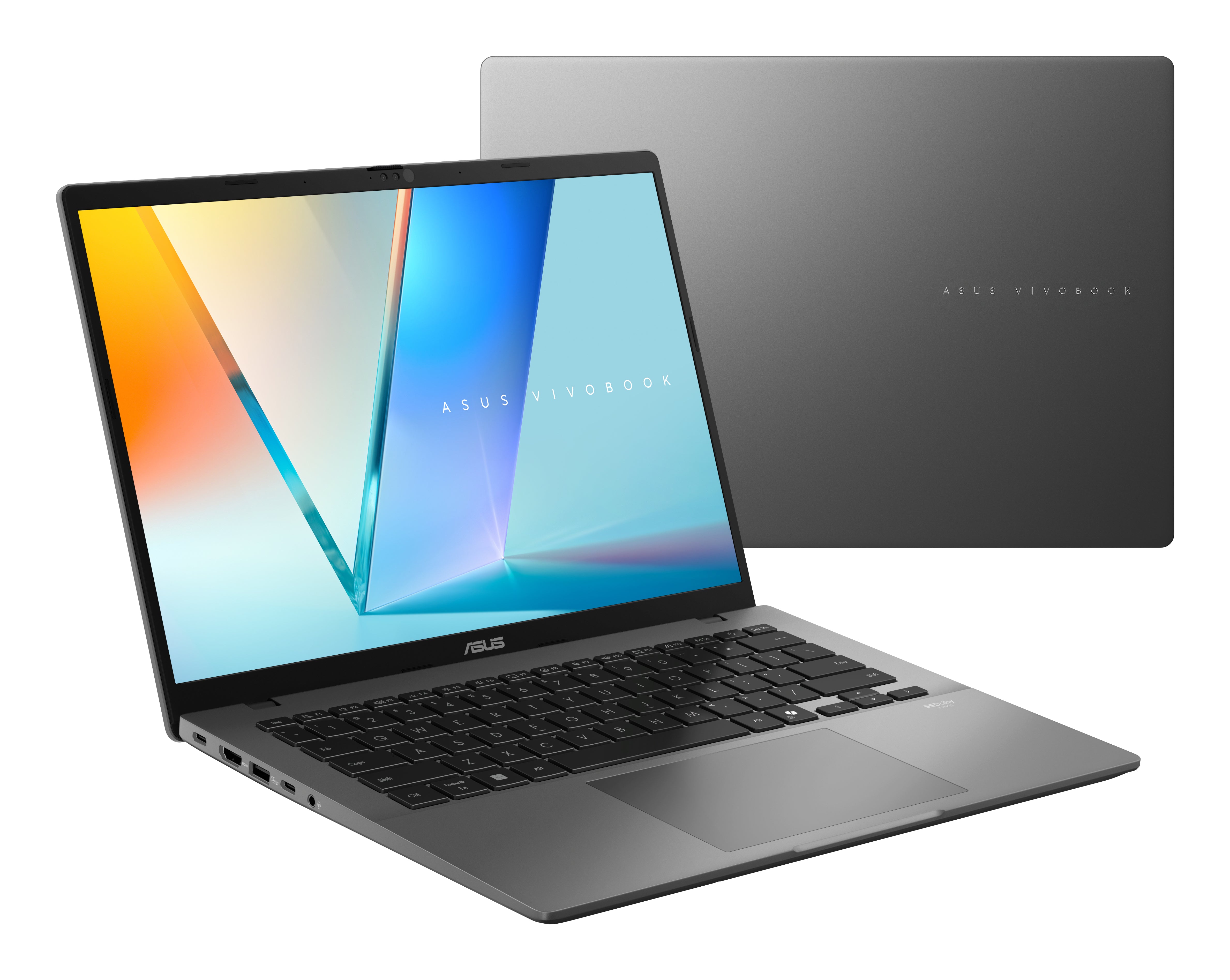 ASUS Vivobook S 14 S3407CA-LY040W Intel Core Ultra 7 255H Laptop 35.6 cm (14") WUXGA 16 GB DDR5-SDRAM 1 TB SSD Wi-Fi 6 (802.11ax) Windows 11 Home Grey