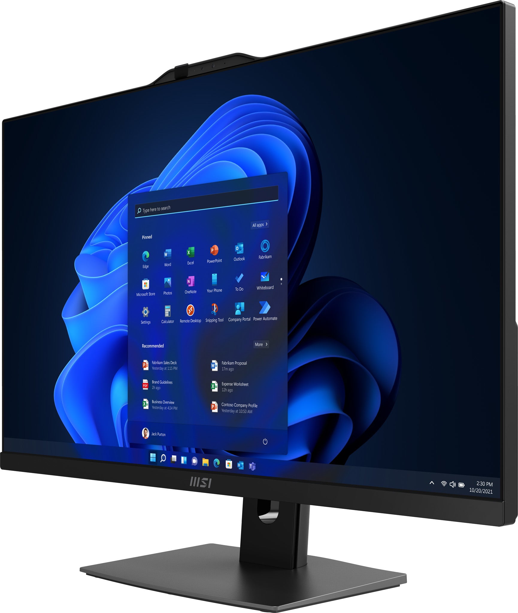 MSI Modern AM272P 12M-1052AU Intel® Core™ i5 i5-1235U 68.6 cm (27") 1920 x 1080 pixels All-in-One PC 16 GB DDR4-SDRAM 1 TB SSD Windows 11 Pro Wi-Fi 6 (802.11ax) Black