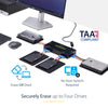 StarTech.com 4 Bay SSD/HDD Hard Drive Eraser - 2.5