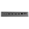 StarTech.com Universal Laptop Docking Station, Hybrid USB-C & USB-A Dock, Dual 4K DP & HDMI, 100W PD, Mac / Windows / Chrome OS, 4x USB 5Gbps Hub, GbE