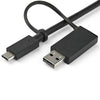 StarTech.com Universal Laptop Docking Station, Hybrid USB-C & USB-A Dock, Dual 4K DP & HDMI, 60W PD, Mac / Windows / Chrome OS, 4x USB 5Gbps Hub, GbE