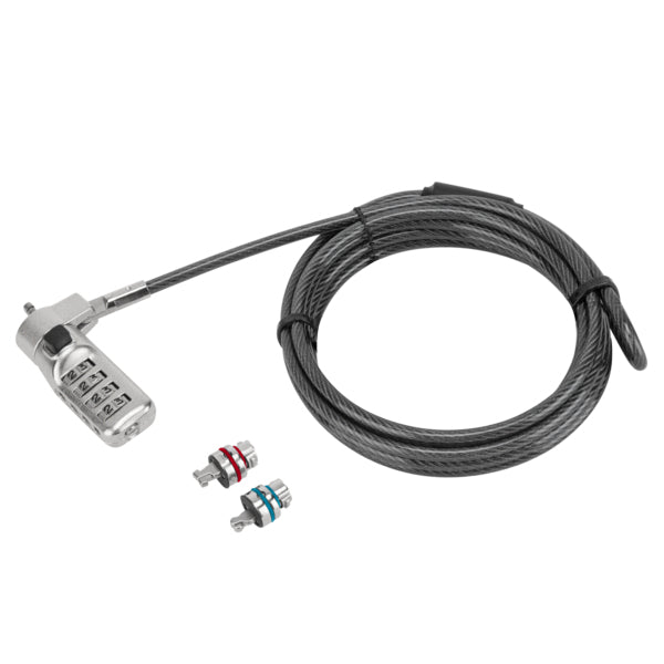 Targus ASP86GLX-S cable lock Black 1.9 m