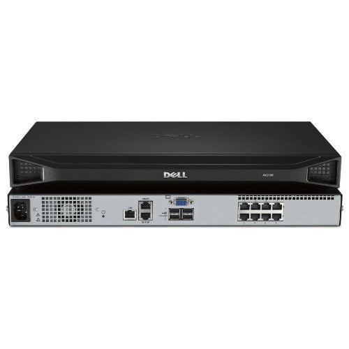 DELL DAV2108 KVM switch Rack mounting Black