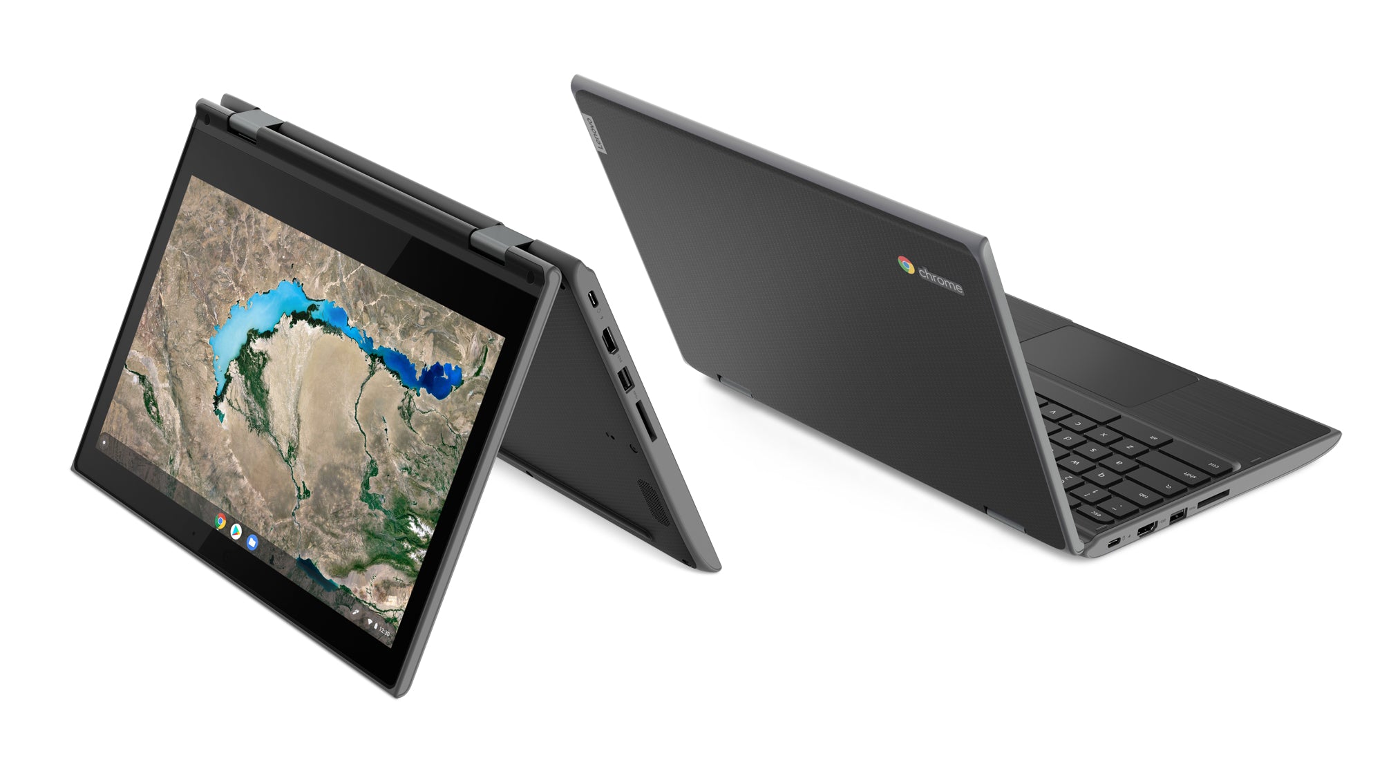 Lenovo 300e Chromebook 2nd Gen Intel® Celeron® N N4020 29.5 cm (11.6") Touchscreen HD 4 GB LPDDR4-SDRAM 32 GB eMMC Wi-Fi 5 (802.11ac) ChromeOS Black