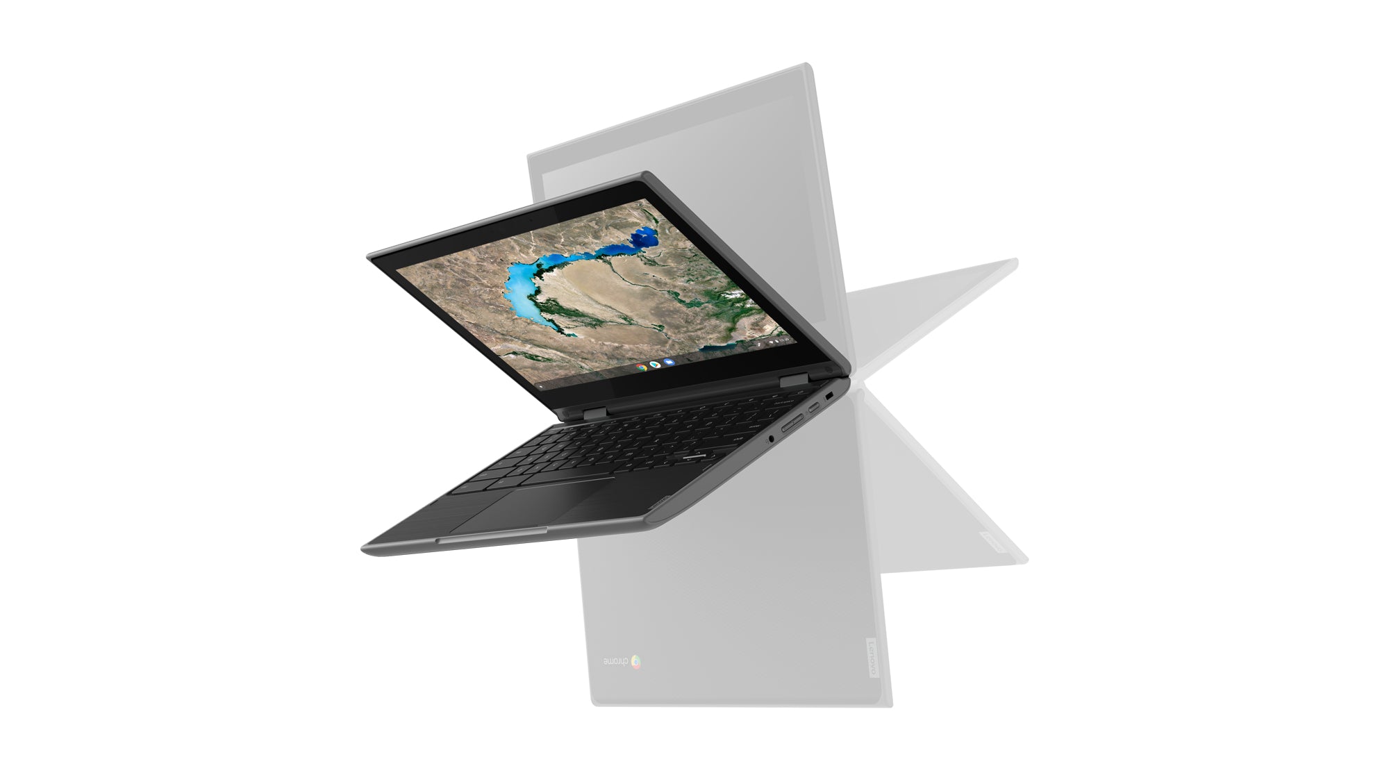 Lenovo 300e Chromebook 2nd Gen Intel® Celeron® N N4020 29.5 cm (11.6") Touchscreen HD 4 GB LPDDR4-SDRAM 32 GB eMMC Wi-Fi 5 (802.11ac) ChromeOS Black
