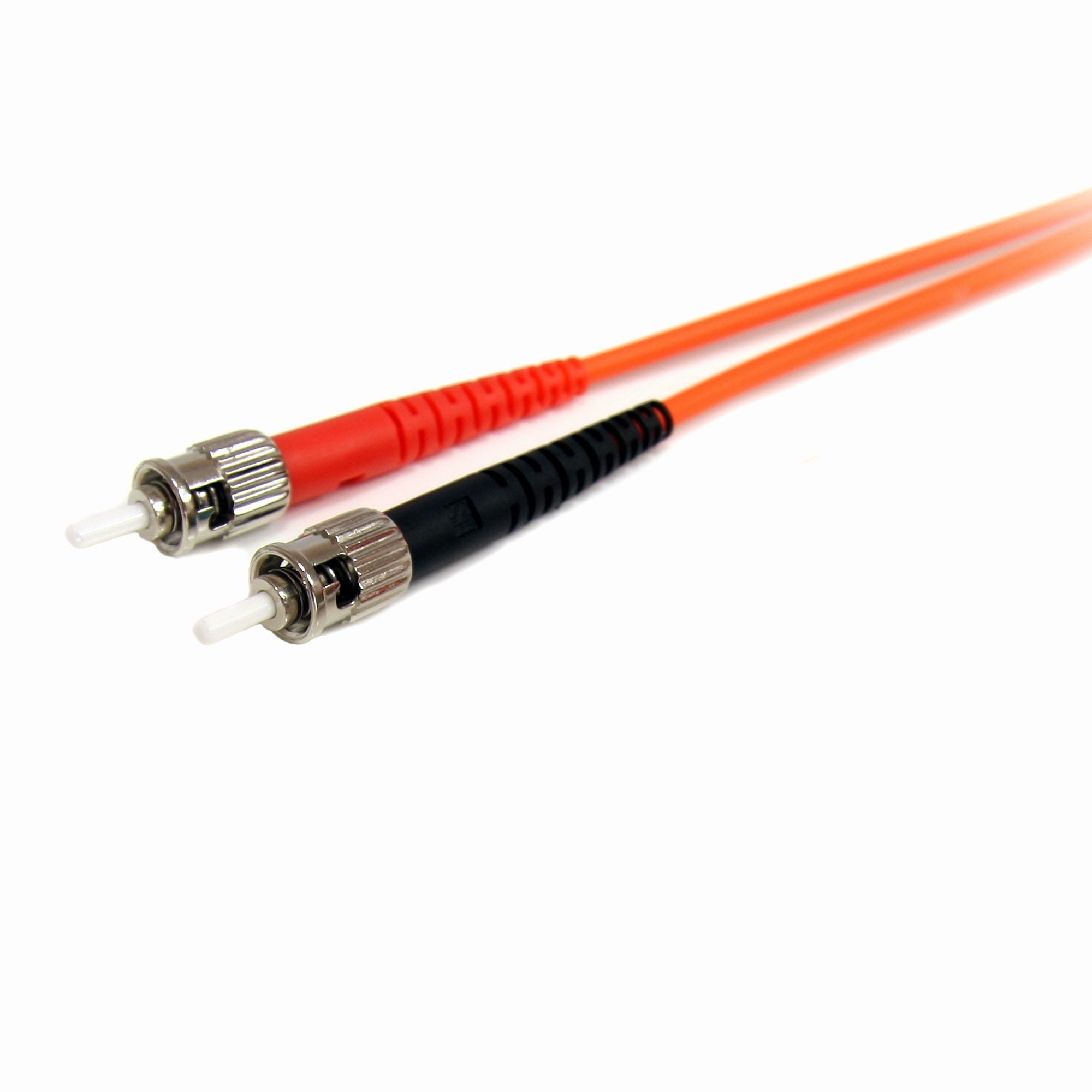 StarTech.com 3m Fiber Optic Cable - Multimode Duplex 62.5/125 LSZH Fiber Jumper Cord - LC/ST