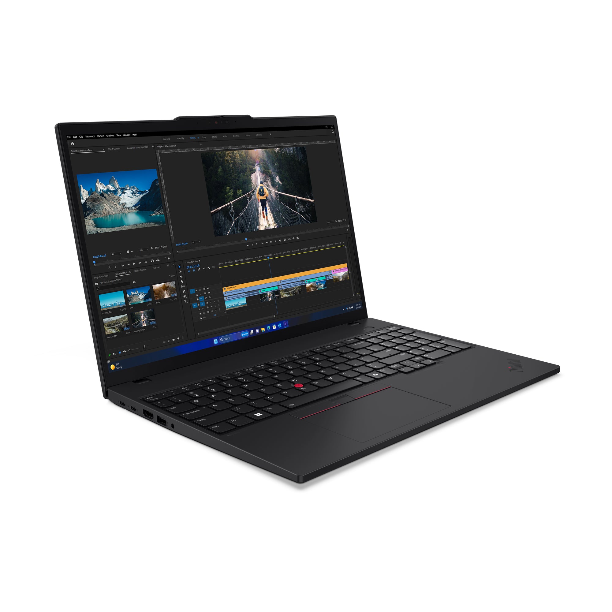 Lenovo ThinkPad T16 Gen 3 Intel Core Ultra 5 125U Laptop 40.6 cm (16") WUXGA 16 GB DDR5-SDRAM 512 GB SSD Wi-Fi 6E (802.11ax) Windows 11 Pro Black