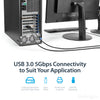 StarTech.com 4 Port USB 3.0 PCIe Card w/ 4 Dedicated 5Gbps Channels (USB 3.1 Gen 1) - UASP - SATA / LP4 Power - PCI Express Adapter Card