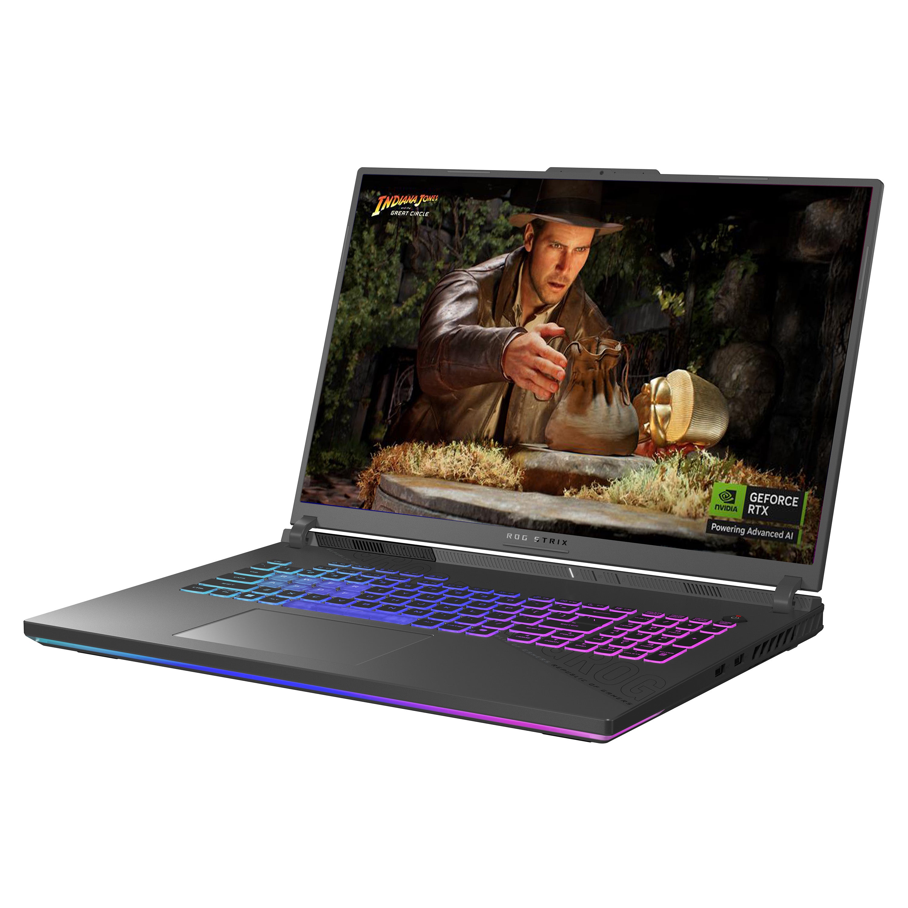 ASUS ROG Strix G16 G614PR-RV016W AMD Ryzen™ 9 7940HX Laptop 40.6 cm (16") WUXGA 16 GB DDR5-SDRAM 1 TB SSD NVIDIA GeForce RTX 5070 Ti Wi-Fi 6E (802.11ax) Windows 11 Home Black, Grey