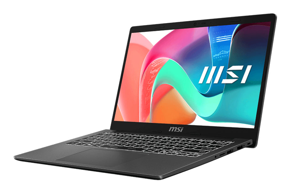 MSI Modern 13 F13MG-024AU Intel® Core™ i3 i3-1315U Laptop 33.8 cm (13.3") Full HD 8 GB DDR4-SDRAM 512 GB SSD Wi-Fi 6E (802.11ax) Windows 11 Pro Grey
