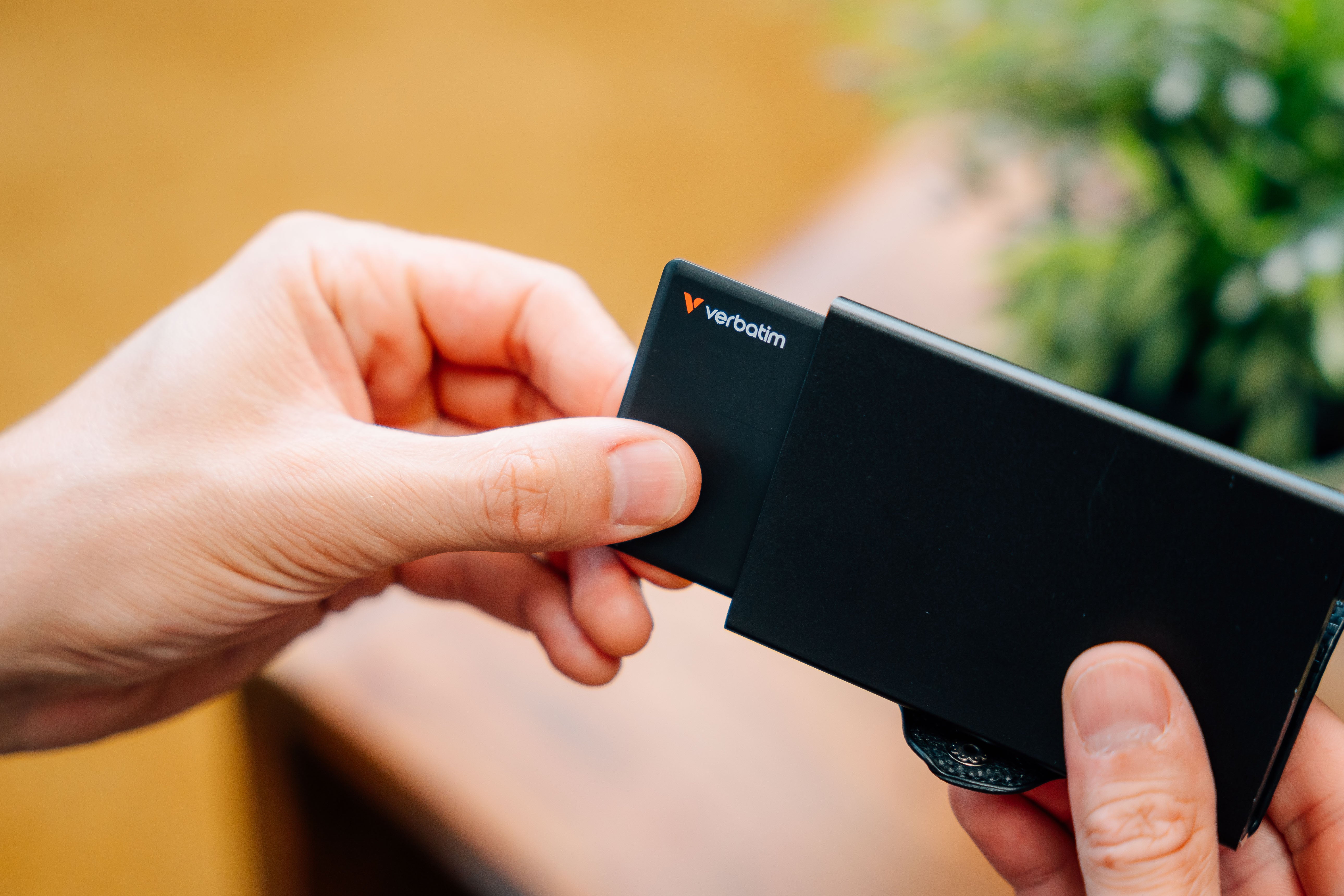 Verbatim My Finder Card Bluetooth Tracker 1 Pack - Black