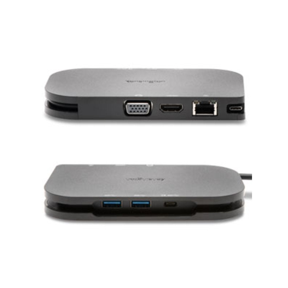 Kensington SD1610P USB-C Mini Mobile 4K Dock w/ Pass-Through Charging for Microsoft Surface Devices