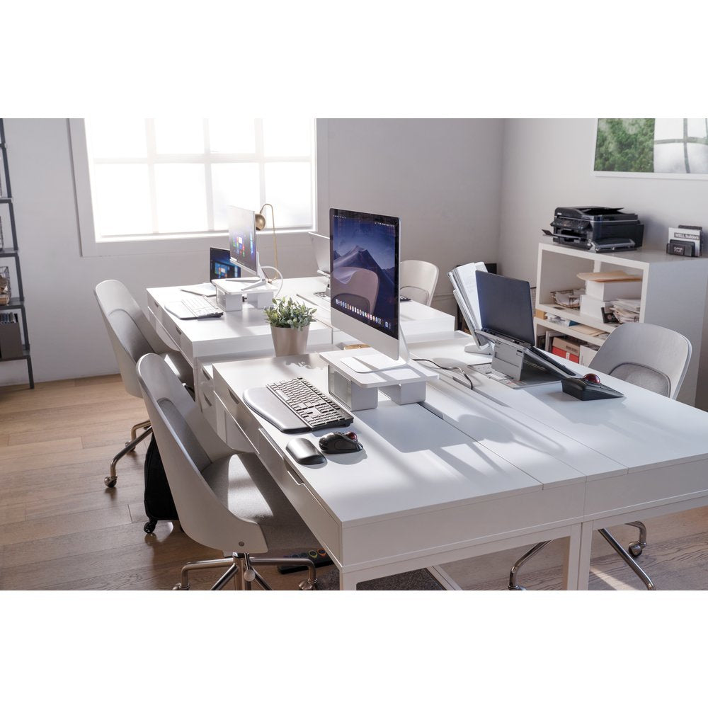 Kensington SmartFit® Easy Riser™ Go Adjustable Ergonomic Laptop Riser and Cooling Stand for up to 17" Laptops