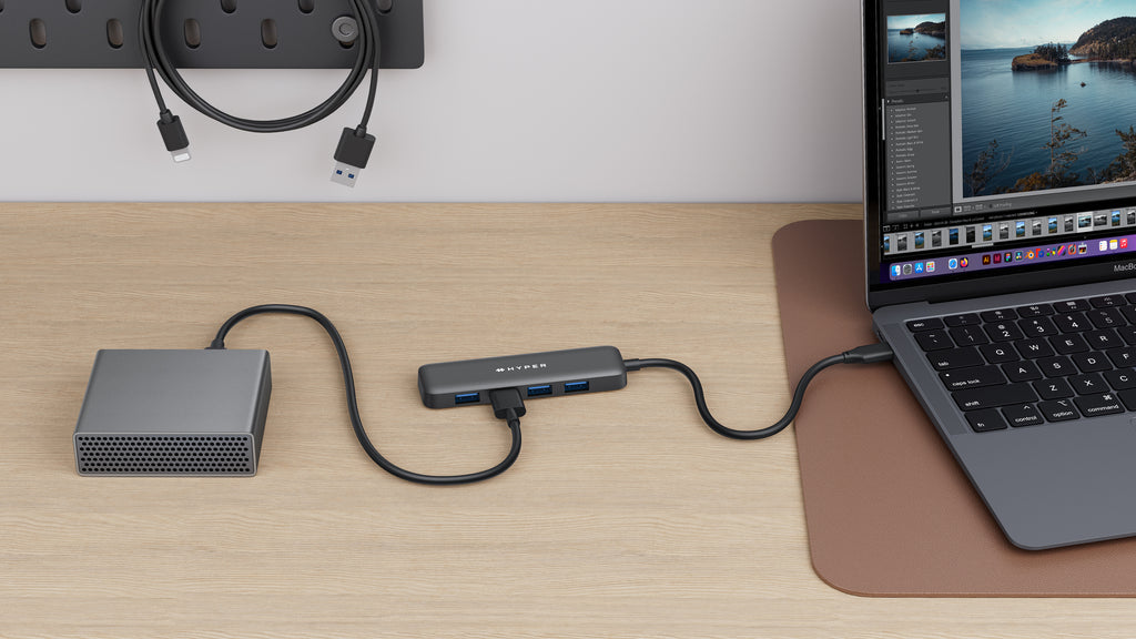 Targus HyperDrive Next USB Type-C 5000 Mbit/s Blue