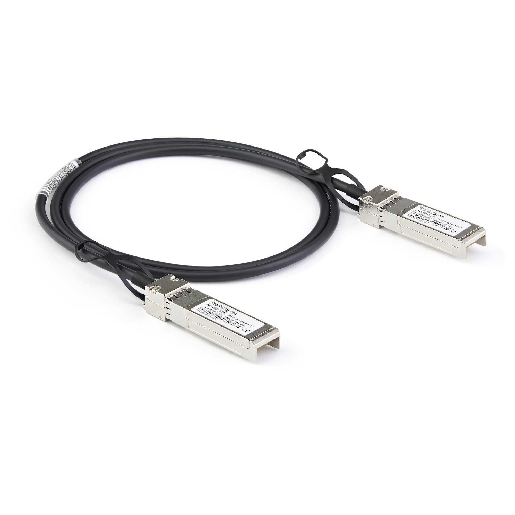 StarTech.com Dell EMC DAC-SFP-10G-2M Compatible 2m 10G SFP+ to SFP+ Direct Attach Cable Twinax - 10GbE SFP+ Copper DAC 10 Gbps Low Power Passive Mini GBIC/Transceiver Module DAC