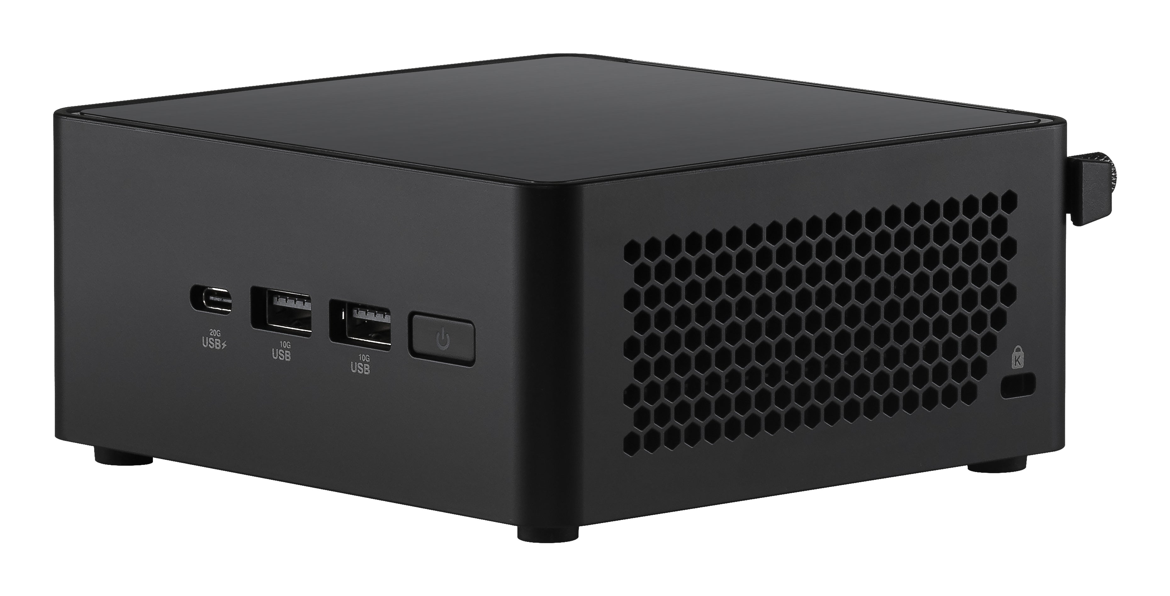 ASUS NUC 14 Pro RNUC14RVHI300004I PC/workstation barebone Black 100U