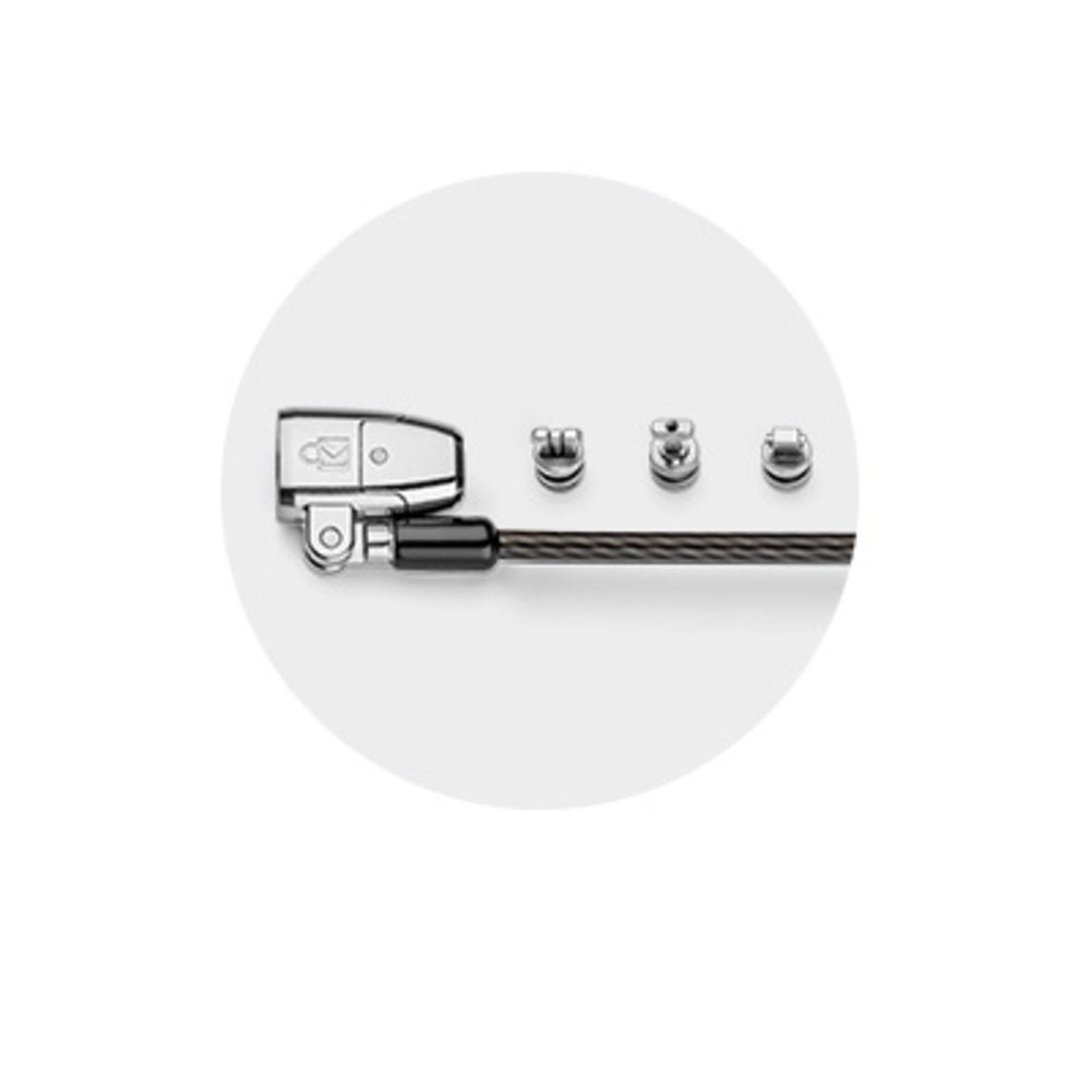 Kensington ClickSafe® 2.0 3-in-1 Keyed Laptop Lock