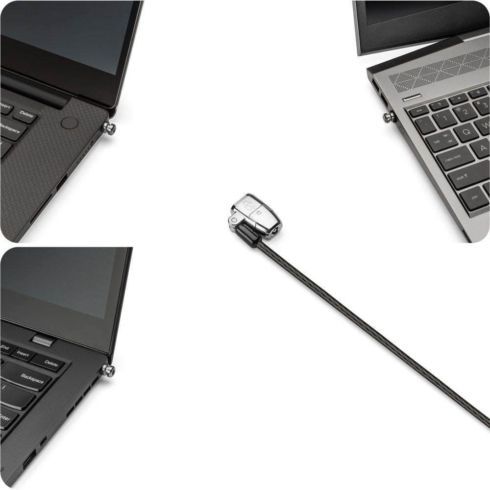 Kensington ClickSafe® 2.0 3-in-1 Keyed Laptop Lock