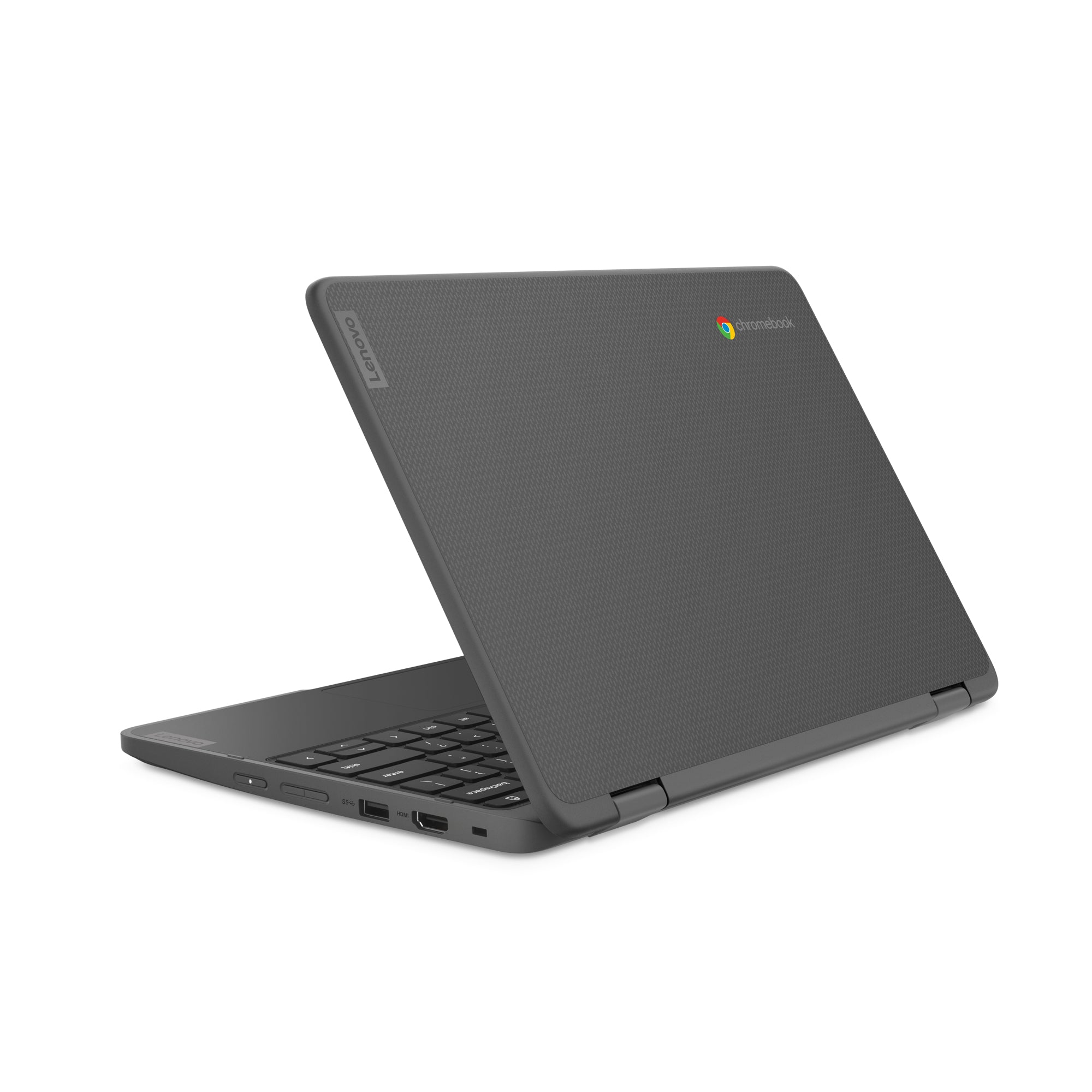 Lenovo 300e Yoga Chromebook Gen 4 520 Hybrid (2-in-1) 29.5 cm (11.6") Touchscreen HD 8 GB LPDDR4x-SDRAM 64 GB eMMC Wi-Fi 6 (802.11ax) ChromeOS English Grey