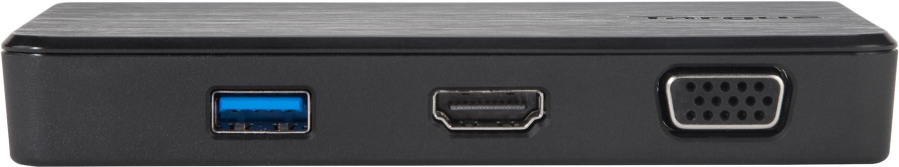 Targus DSU100US laptop dock/port replicator Docking Black