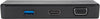 Targus DSU100US laptop dock/port replicator Docking Black