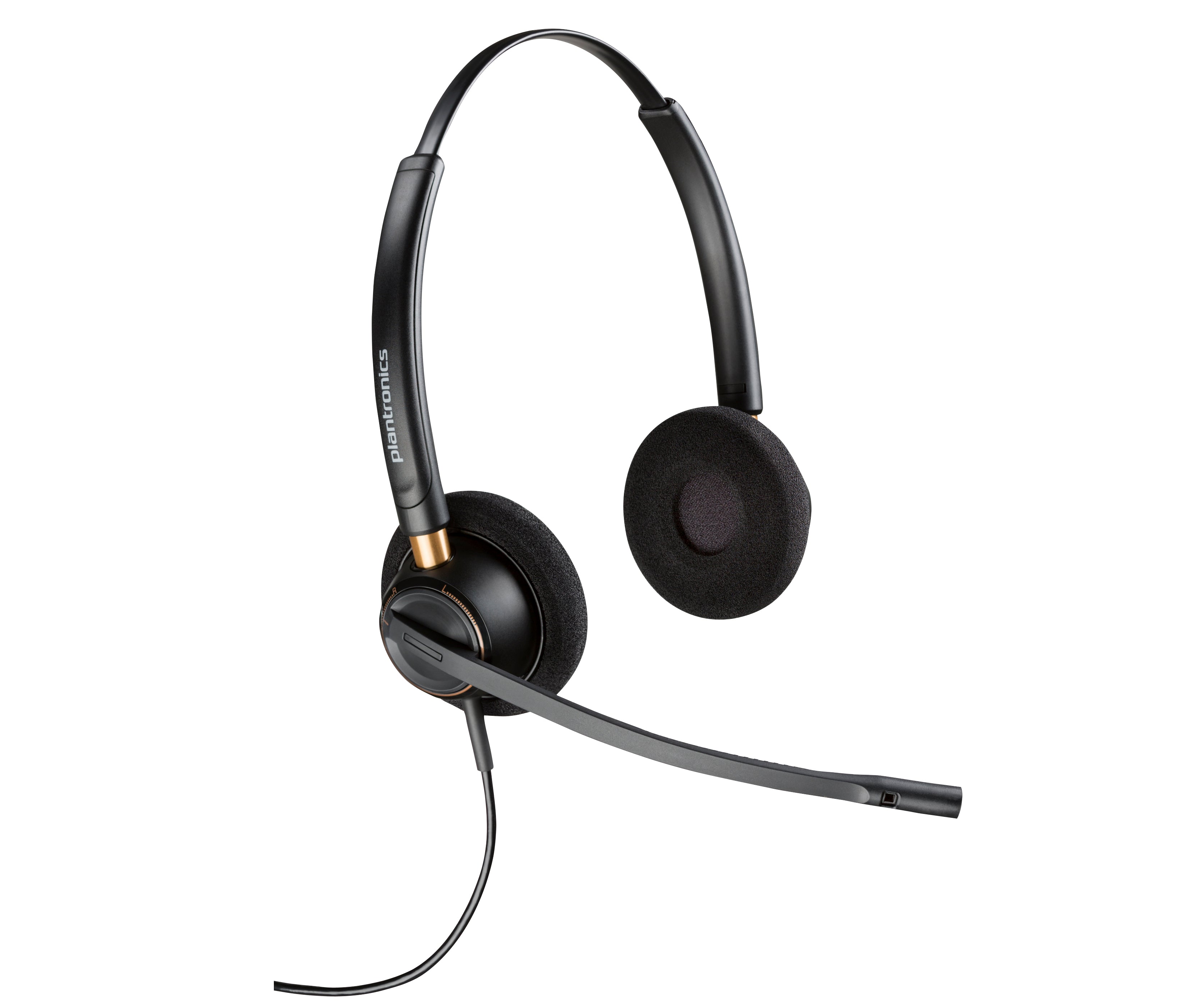 Poly EncorePro 520 Binaural Headset +Quick Disconnect
