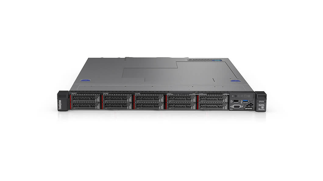 Lenovo ThinkSystem SR250 server 0 GB Rack (1U) Intel Xeon E E-2246G 3.6 GHz 16 GB DDR4-SDRAM 450 W