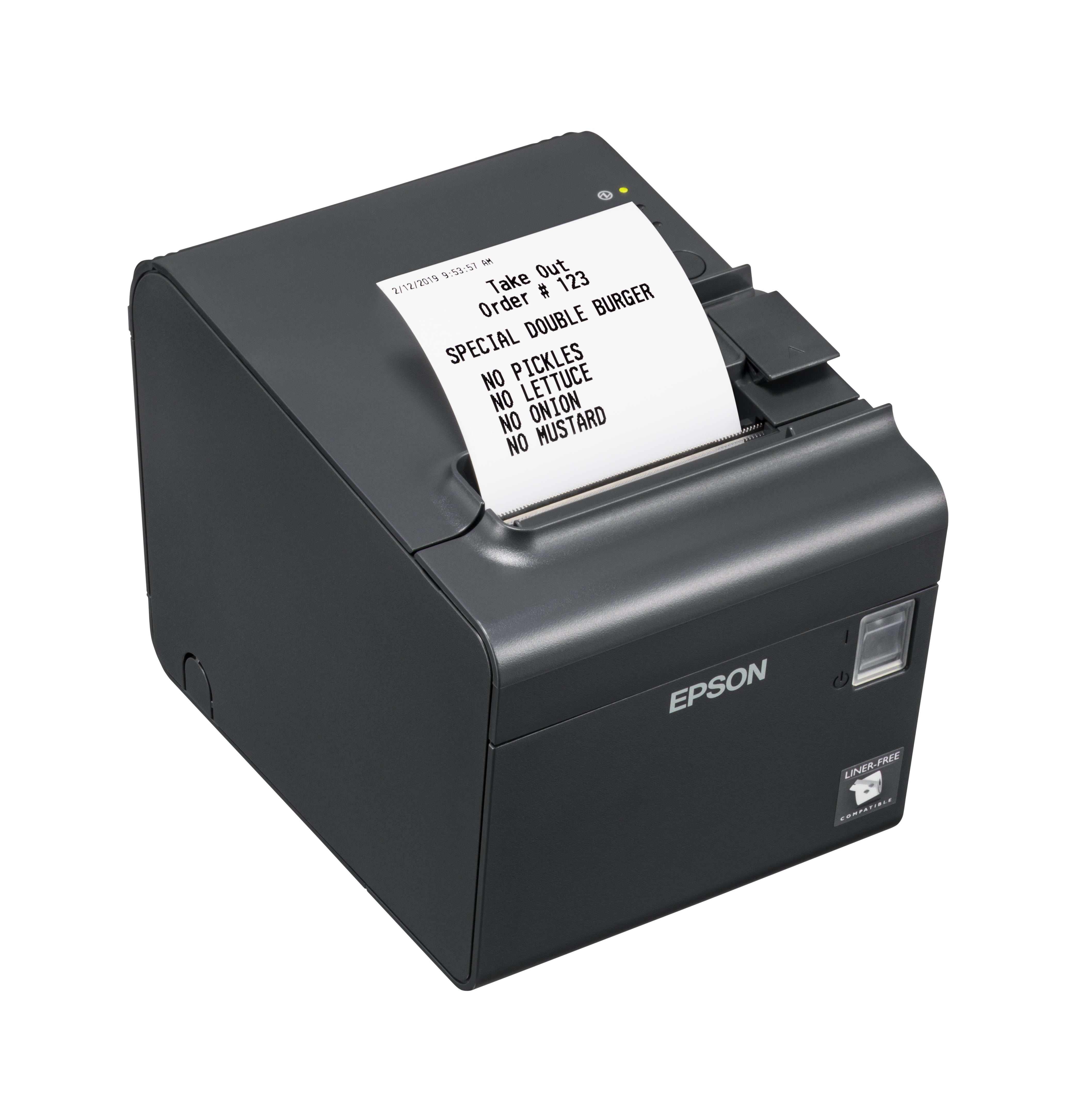 Epson C31C412681 label printer Direct thermal 203 x 203 DPI 90 mm/sec Wired Ethernet LAN