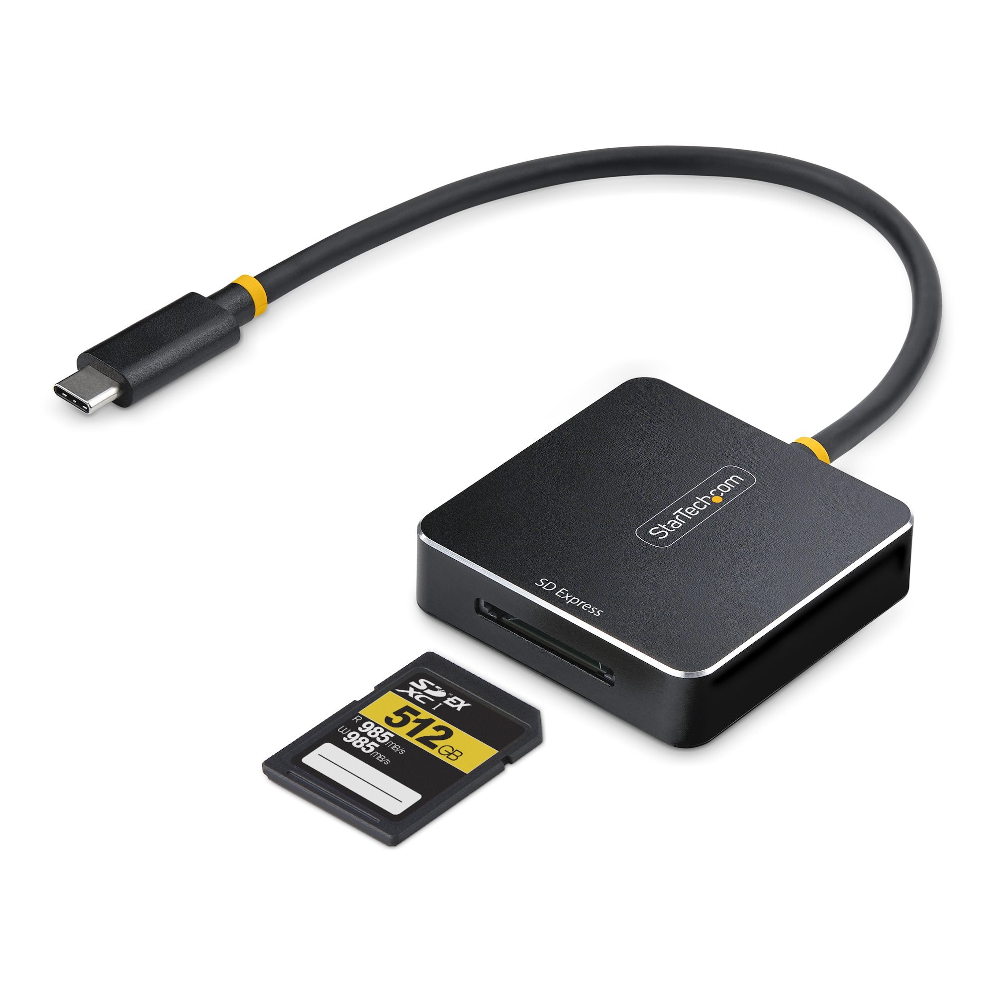 StarTech.com 1B-USB-C-SDE-ADAPTER card reader USB 3.2 Gen 2 (3.1 Gen 2) Type-C Black