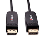 Lindy 10m Fibre Optic DP Cable