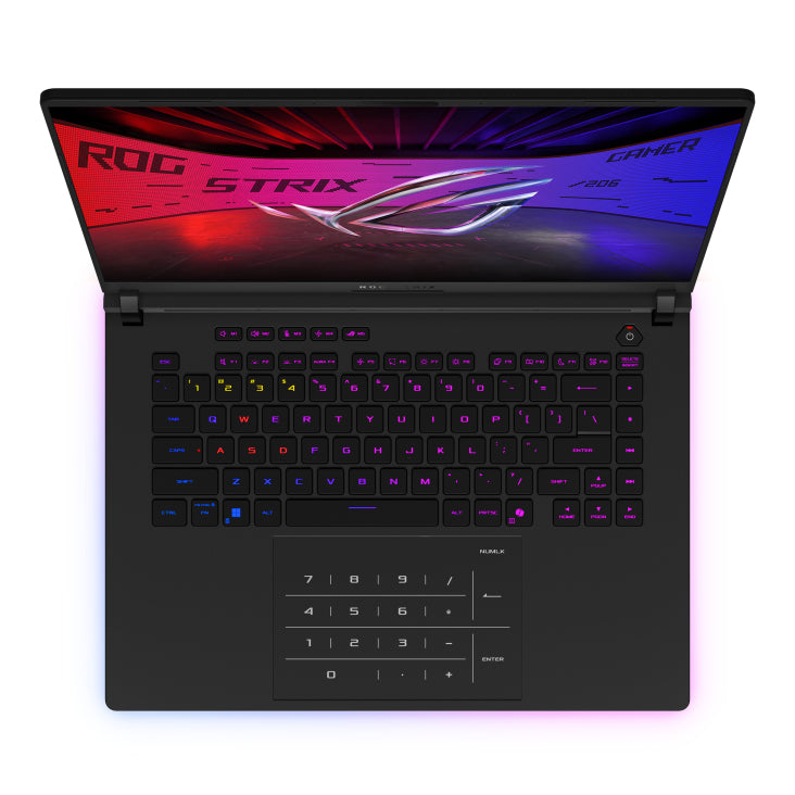 ASUS ROG Strix SCAR 16 G635LW-RW095W laptop Intel Core Ultra 9 275HX 40.6 cm (16") WQXGA 32 GB DDR5-SDRAM 1 TB SSD NVIDIA GeForce RTX 5080 Wi-Fi 7 (802.11be) Windows 11 Home Black