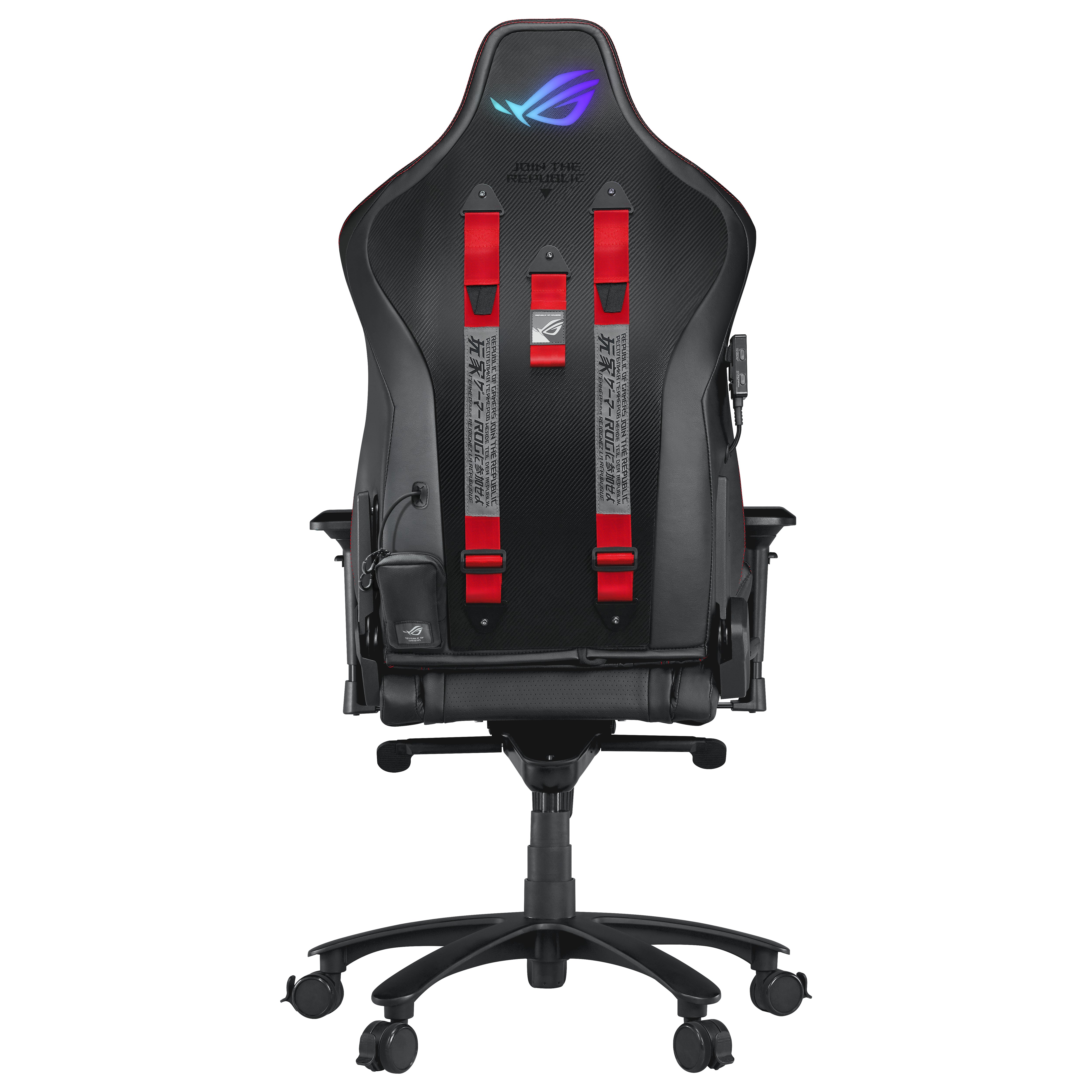 ASUS ROG Chariot X Universal gaming chair Upholstered padded seat Black