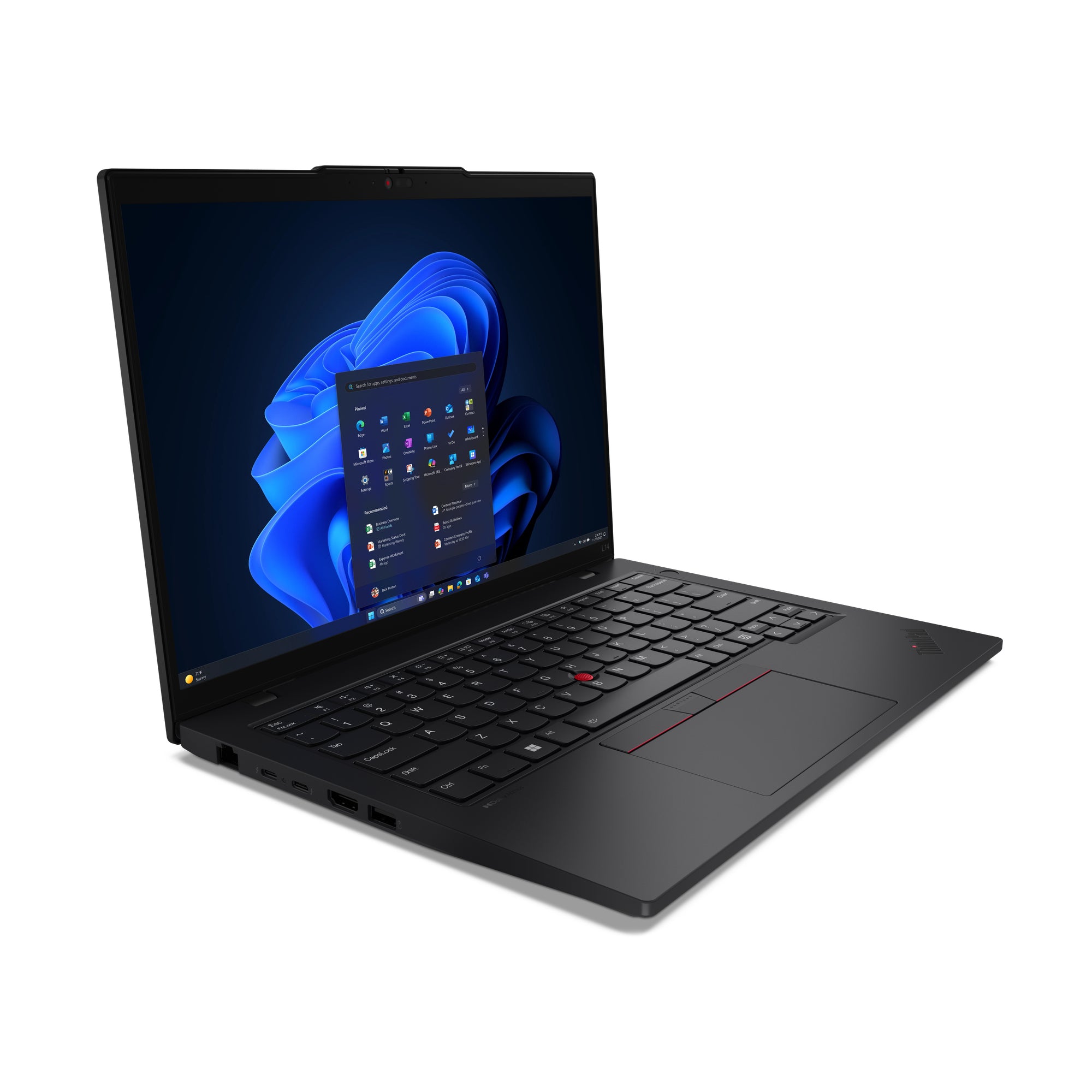 Lenovo ThinkPad L14 Gen 6 (Intel) Intel Core Ultra 5 225U Laptop 35.6 cm (14") WUXGA 32 GB DDR5-SDRAM 512 GB SSD Wi-Fi 6E (802.11ax) Windows 11 Pro English Black