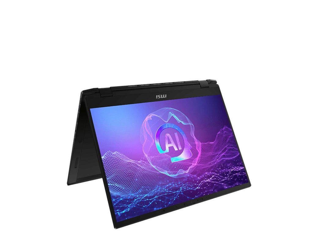 MSI Summit 16 AI EVO A2HMTG-035AU Intel Core Ultra 7 255H Hybrid (2-in-1) 40.6 cm (16") Touchscreen Quad HD+ 32 GB LPDDR5-SDRAM 1 TB SSD Wi-Fi 7 (802.11be) Windows 11 Pro Black