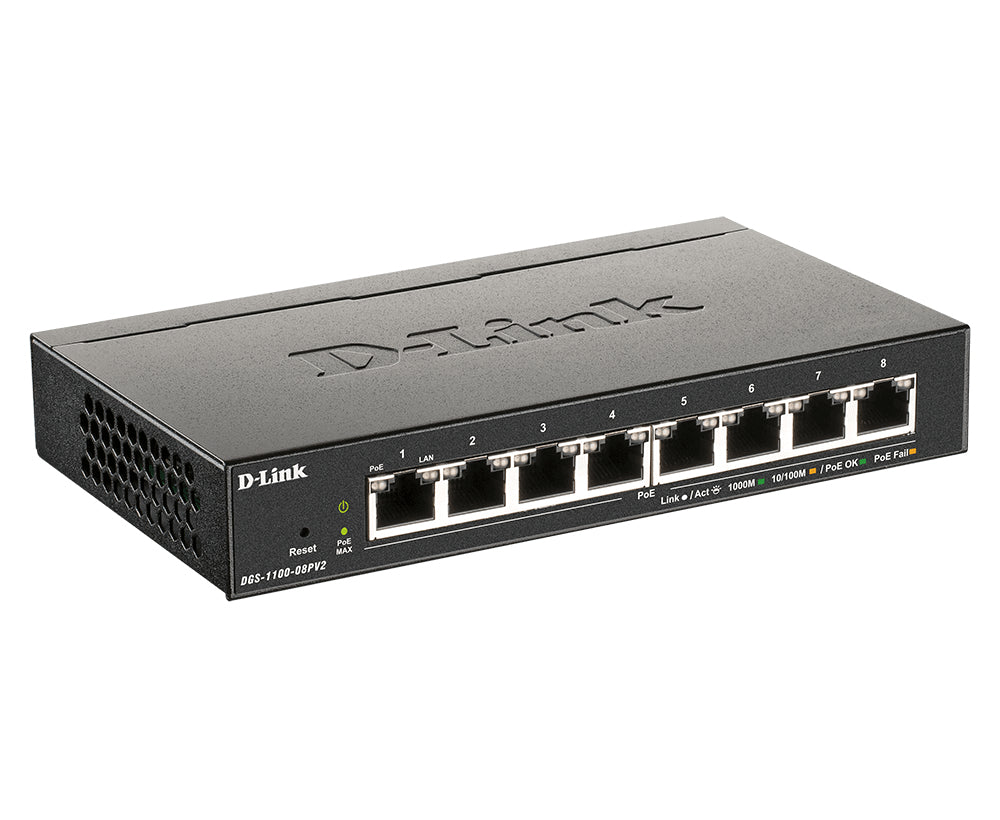 D-LINKDGS-1100-08P PoE Switch